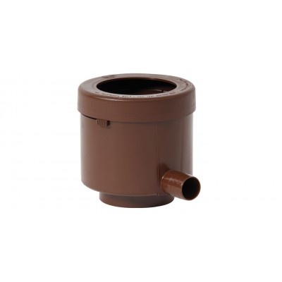 Zberač dažďovej vody s filtrom de Luxe, hnedá